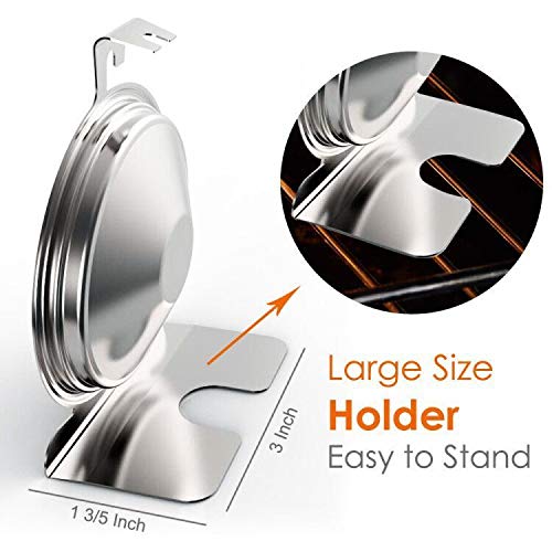 Efeng Large 3.5'' Oven Thermometers For Gas/Electric Oven With Extra Large Hanger&Base,Safety Leave-In Oven,Nsf Certificated,Eas